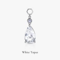 Pear Brilliant Ear Drop (14K Gold) - Carrie K. 