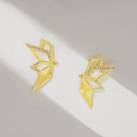 Star Statement Ear Jacket (9K Gold) - Carrie K.
