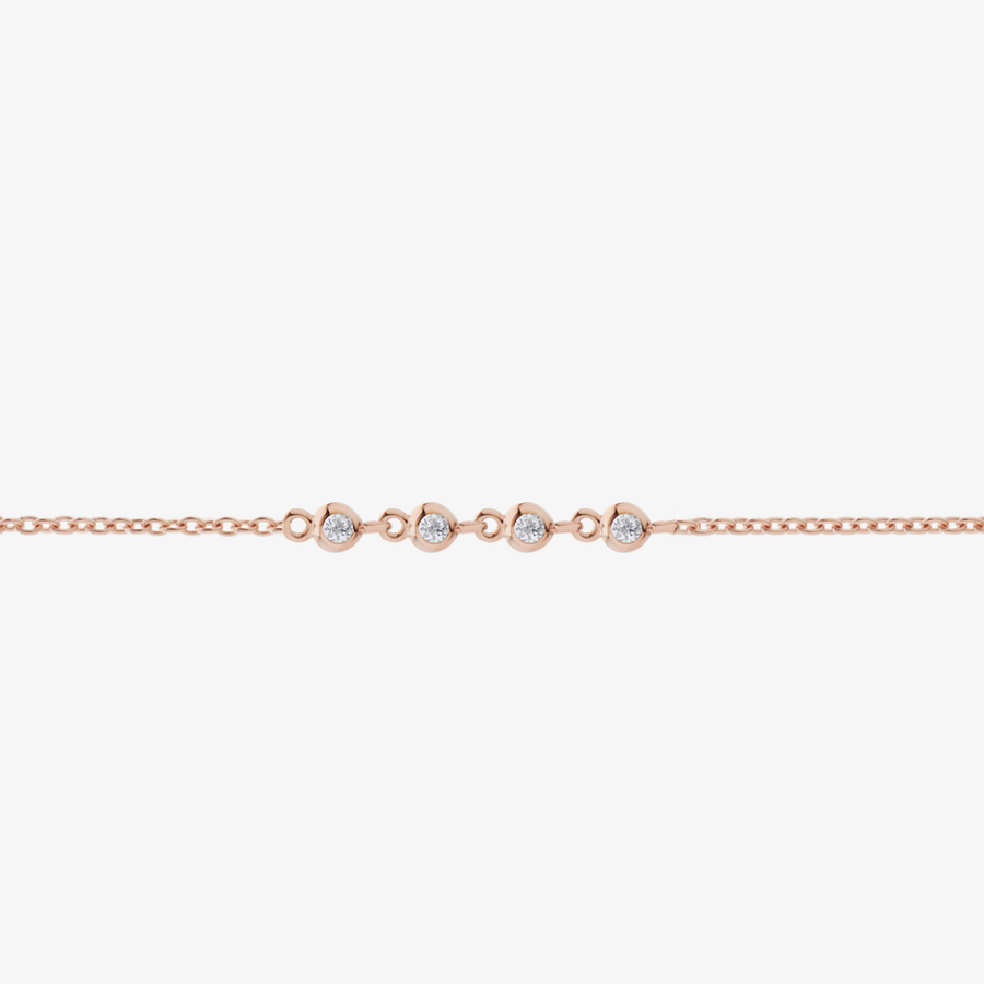 Code Link H Necklace - Carrie K. 