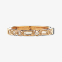 Milgrain Morse Ring - 2.5 mm - Carrie K. 