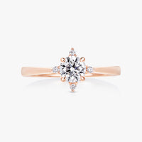 0.52ct Lab-Grown Diamond North Star Ring - Carrie K. 
