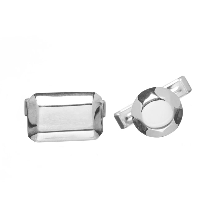 Gem Cut Cufflinks - Carrie K. 