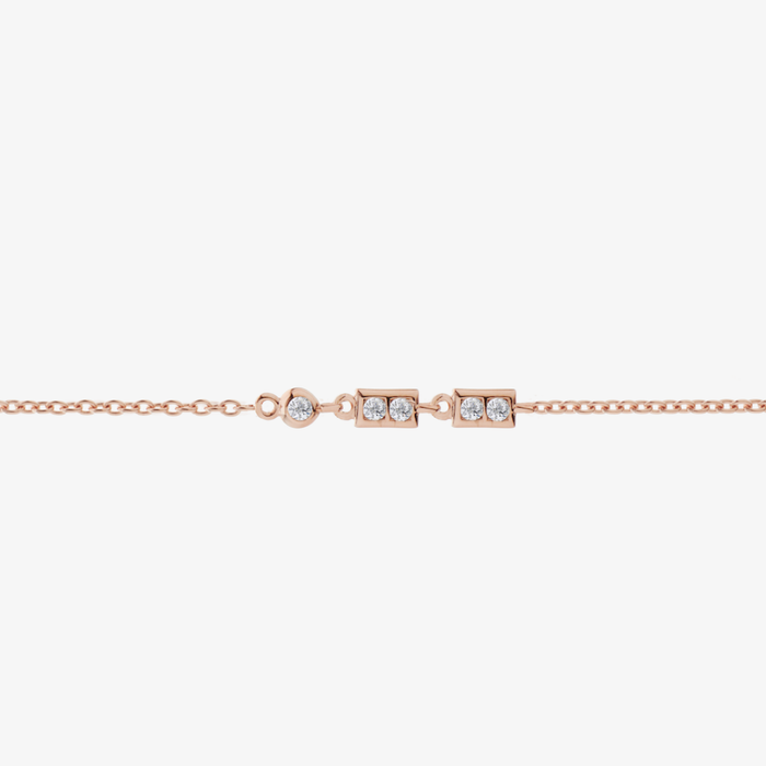 Code Link W Necklace - Carrie K. 