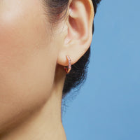 Hexa Hoop (18K Gold) - Carrie K.