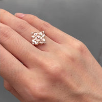 Blessings Mother of Pearl Ring (18K Gold) - Carrie K.