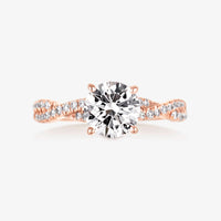 Pinnacle Infinity Full Diamond Ring - Carrie K. 